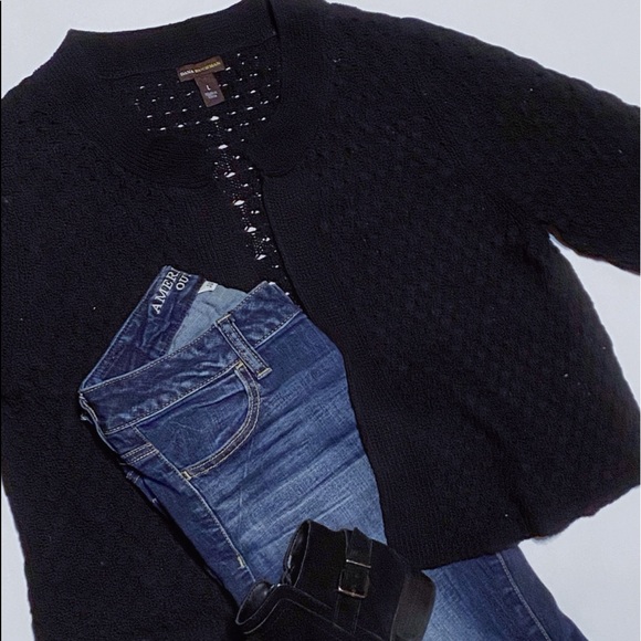 NWOT Large Dana Buchman sweater cardigan - Picture 2 of 6